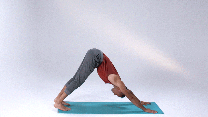 Una persona demuestra Handstand (Adho Mukha Vrksasana) en yoga